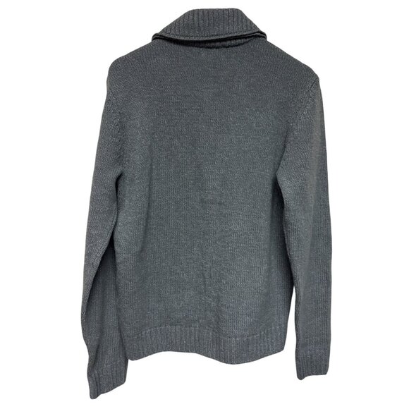 AG Adriano Goldschmied Men's Cardigan Sweater Grandpacore Grey Medium NWOT - Picture 5 of 10